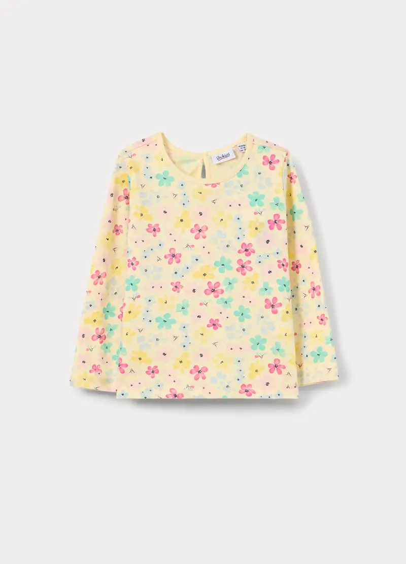 Blukids T-shirt Bambina Beige 4221161