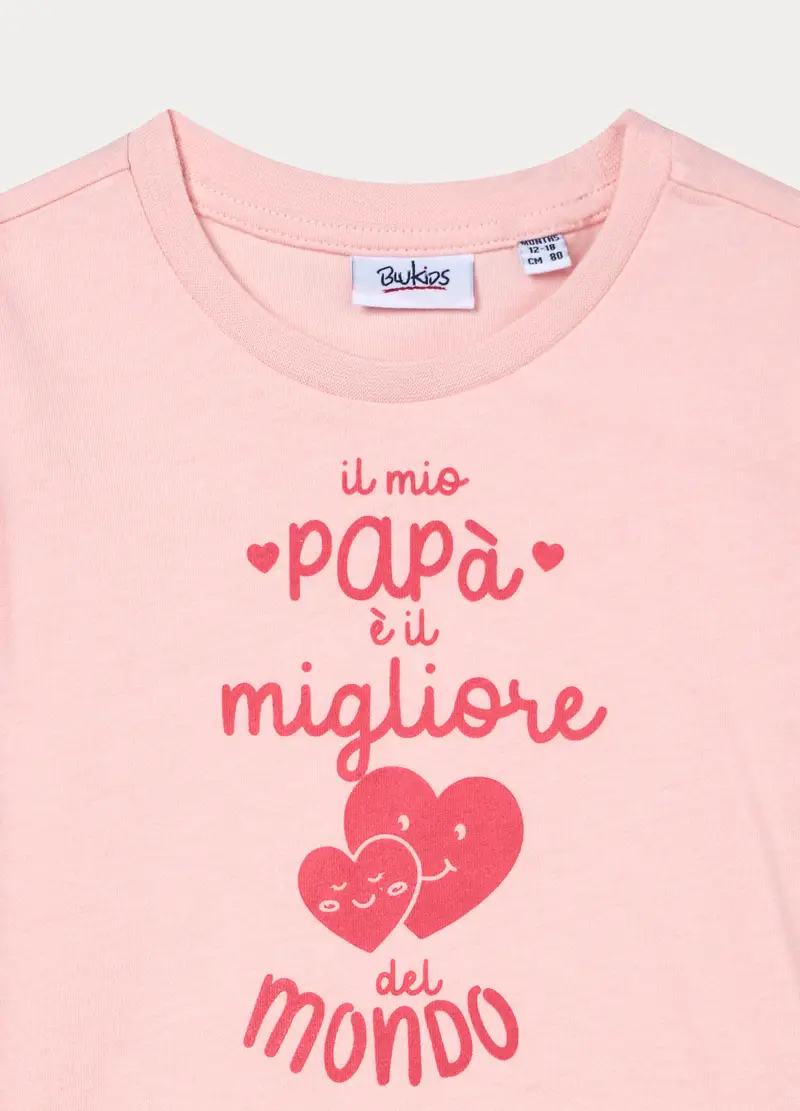 Blukids T-shirt Bambina Rosa 4222595 miniatura 3