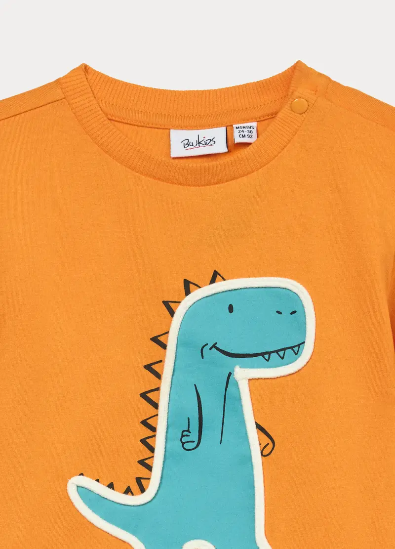 Blukids T-shirt Bambino Beige 4320274 miniatura 3