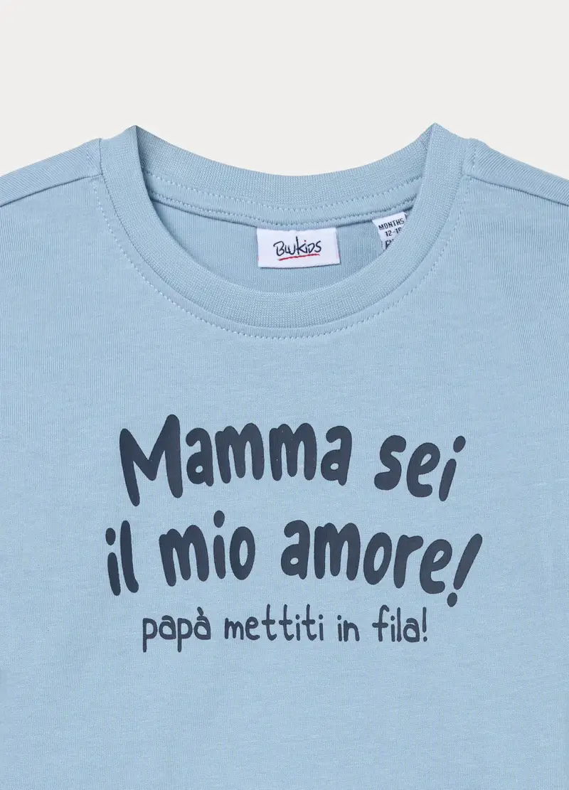 Blukids T-shirt Bambino Azzurro 4222661 miniatura 3