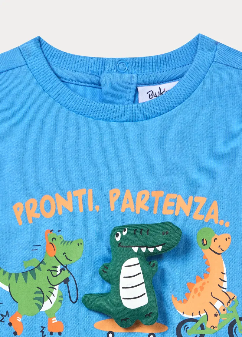 Blukids T-shirt Bambino Azzurro 4320270 miniatura 3