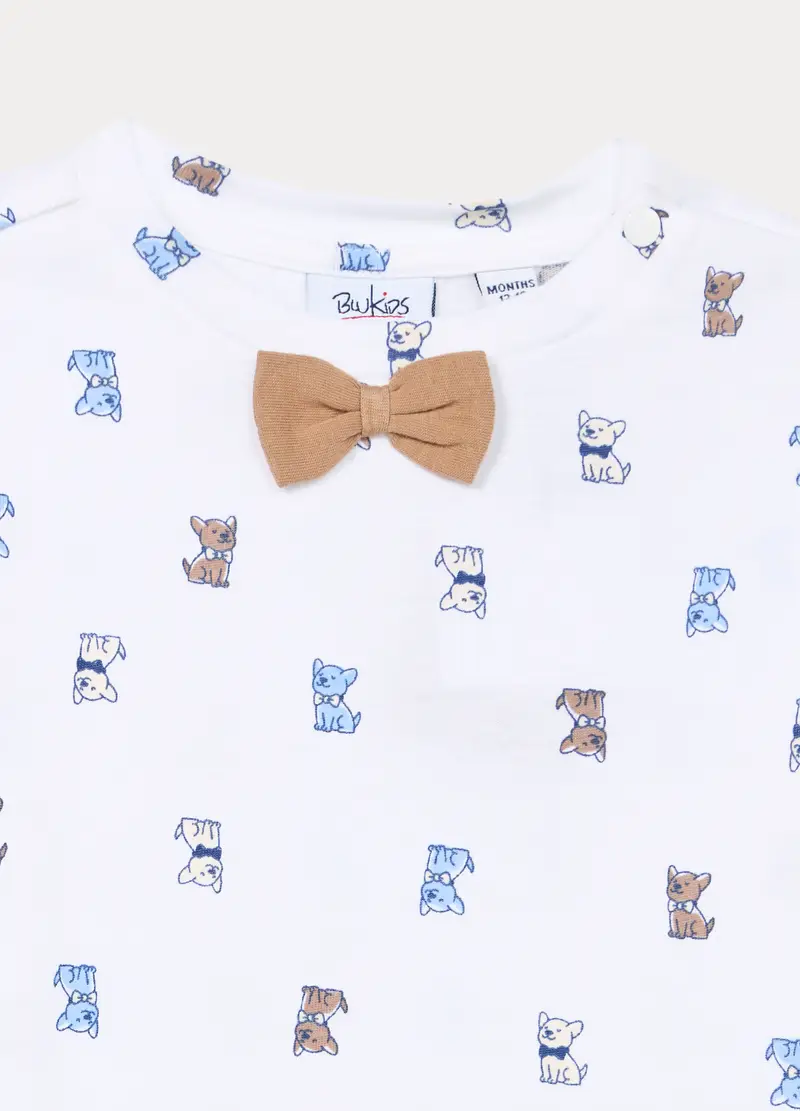 Blukids T-shirt Bambino Bianco 4315882 miniatura 2