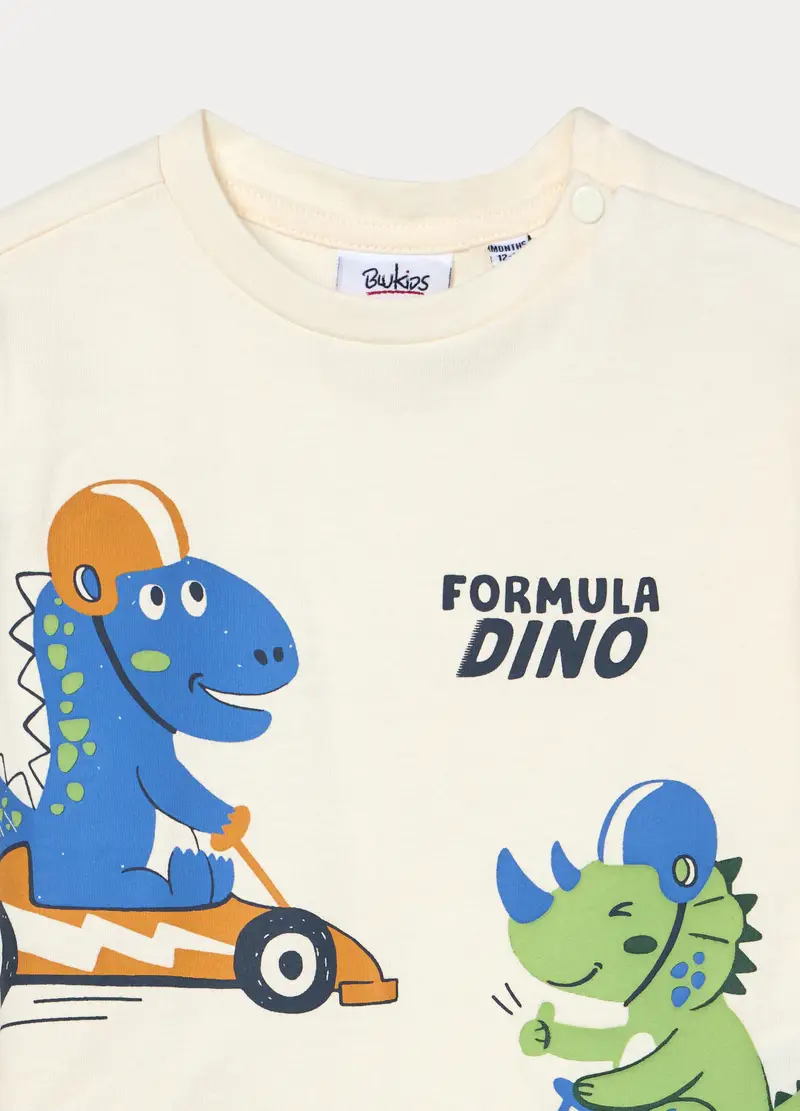 Blukids T-shirt Bambino Bianco 4222359 miniatura 3