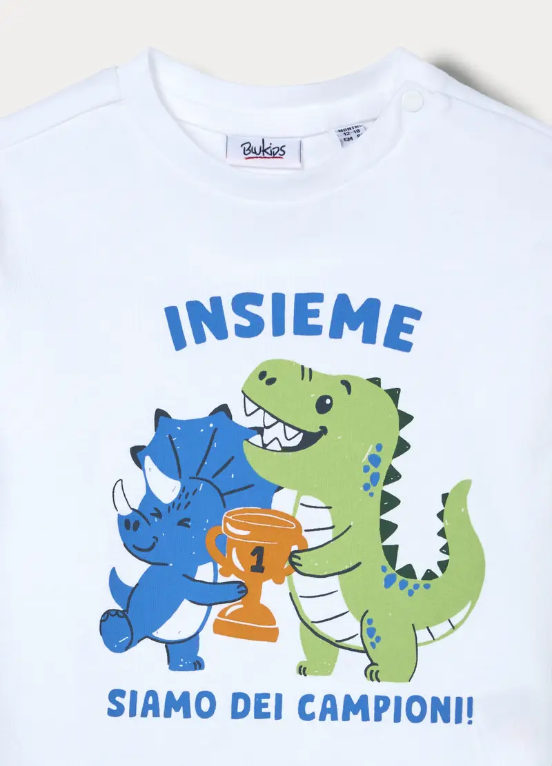 Blukids T-shirt Bambino Bianco 4222360 miniatura 3