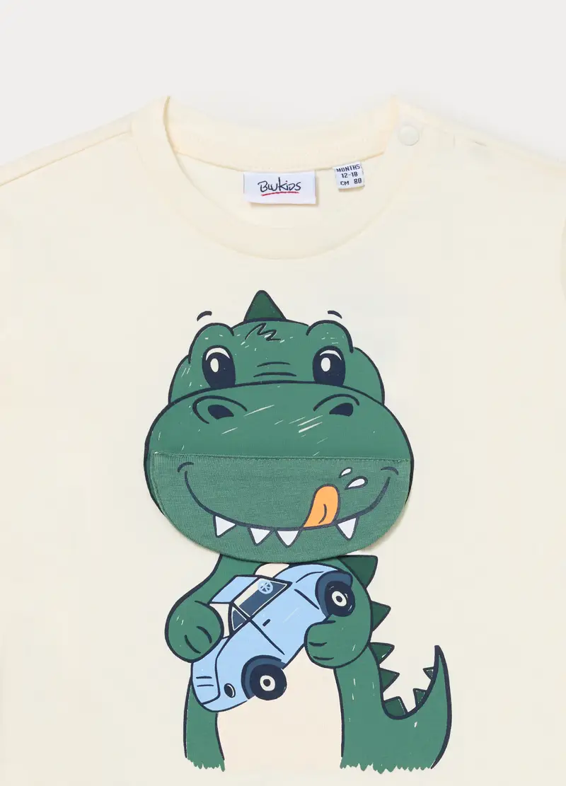 Blukids T-shirt Bambino Bianco 4222636 miniatura 3