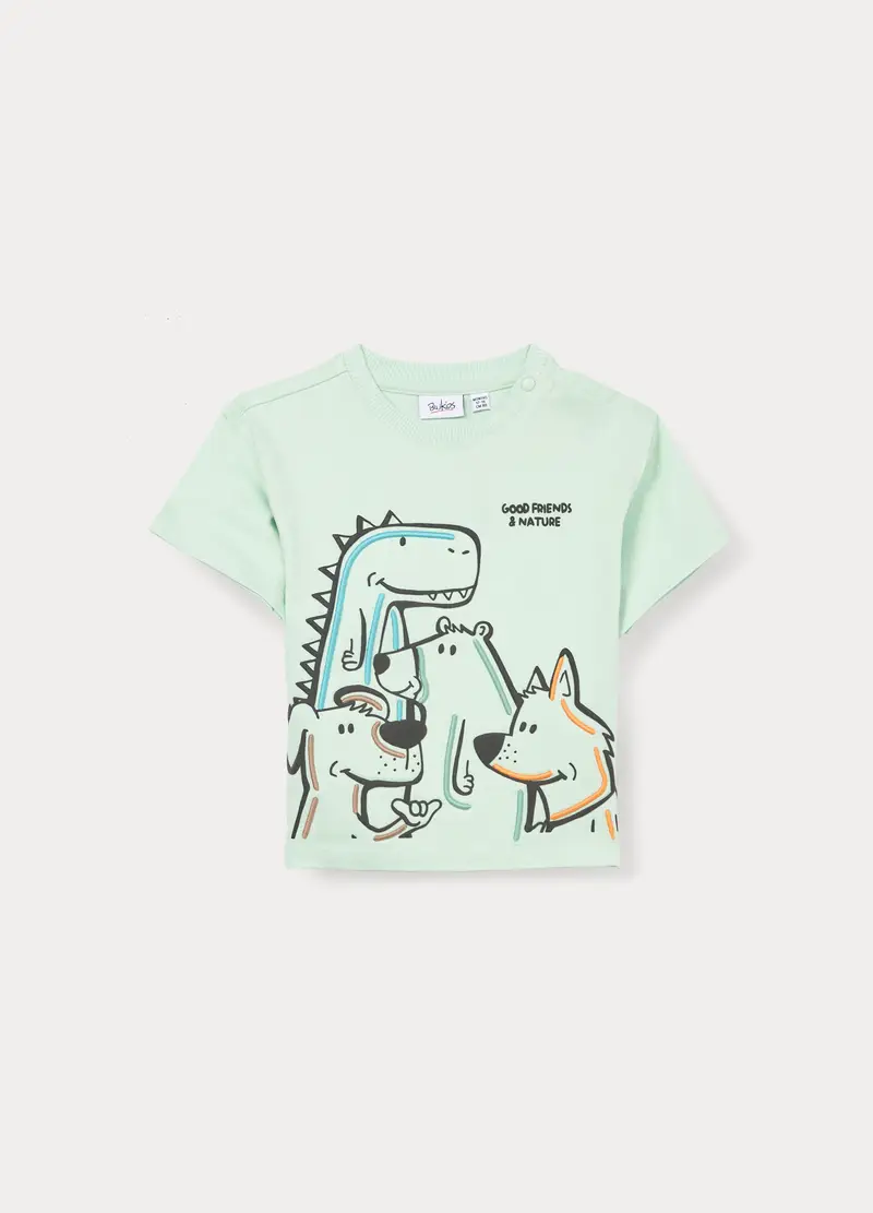 Blukids T-shirt Bambino Verde 4302588