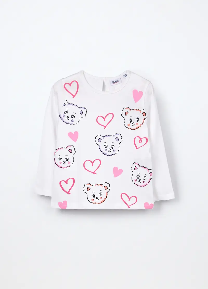 Blukids T-shirt Bambina Bianco 2474254