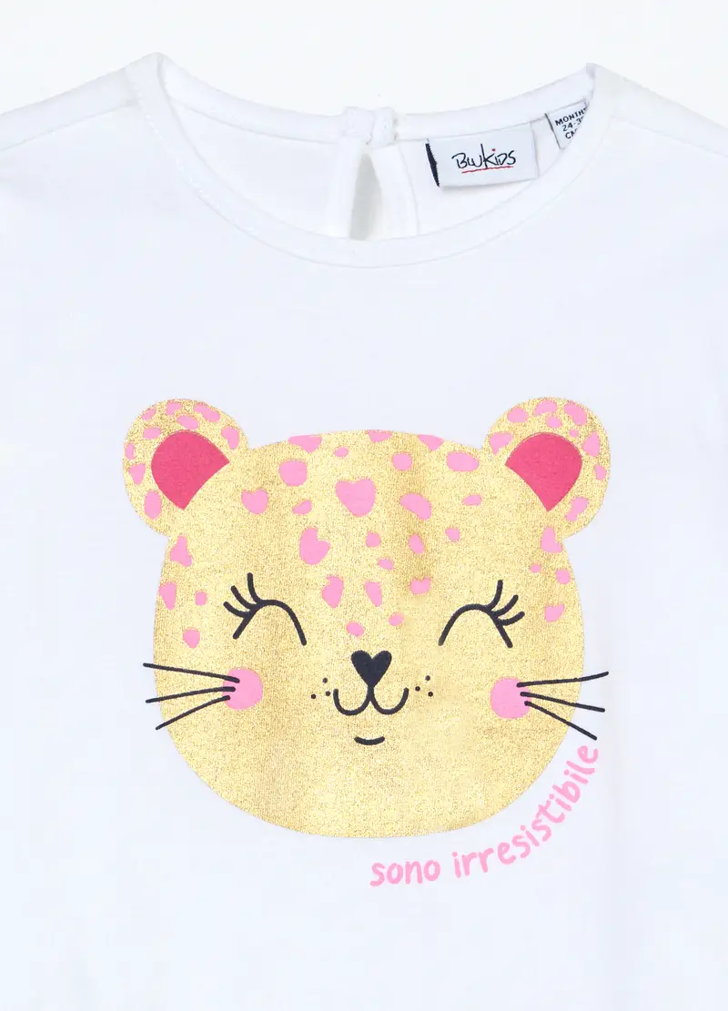 Blukids T-shirt Bambina Bianco 982444 miniatura 2