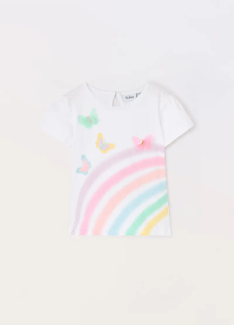 Blukids T-shirt Bambina Bianco 1139237