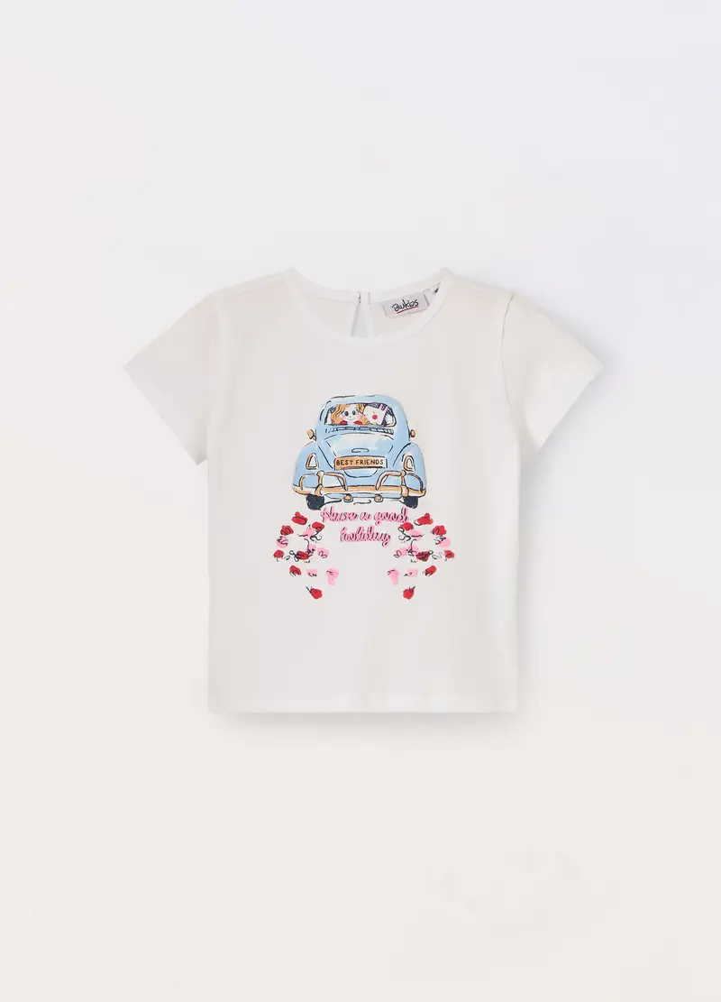 Blukids T-shirt Bambina Bianco 1087279