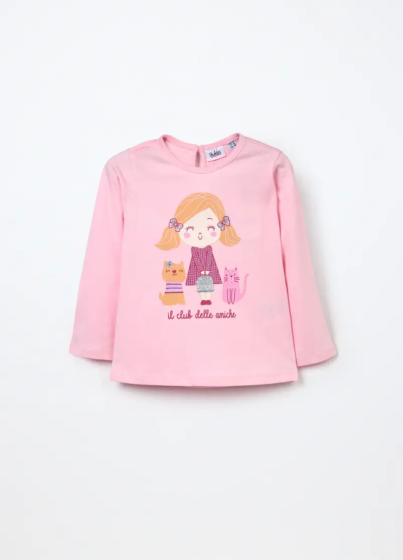 Blukids T-shirt Bambina Rosa 4252023