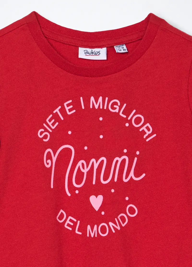 Blukids T-shirt Bambina Rosso 4302851 miniatura 3