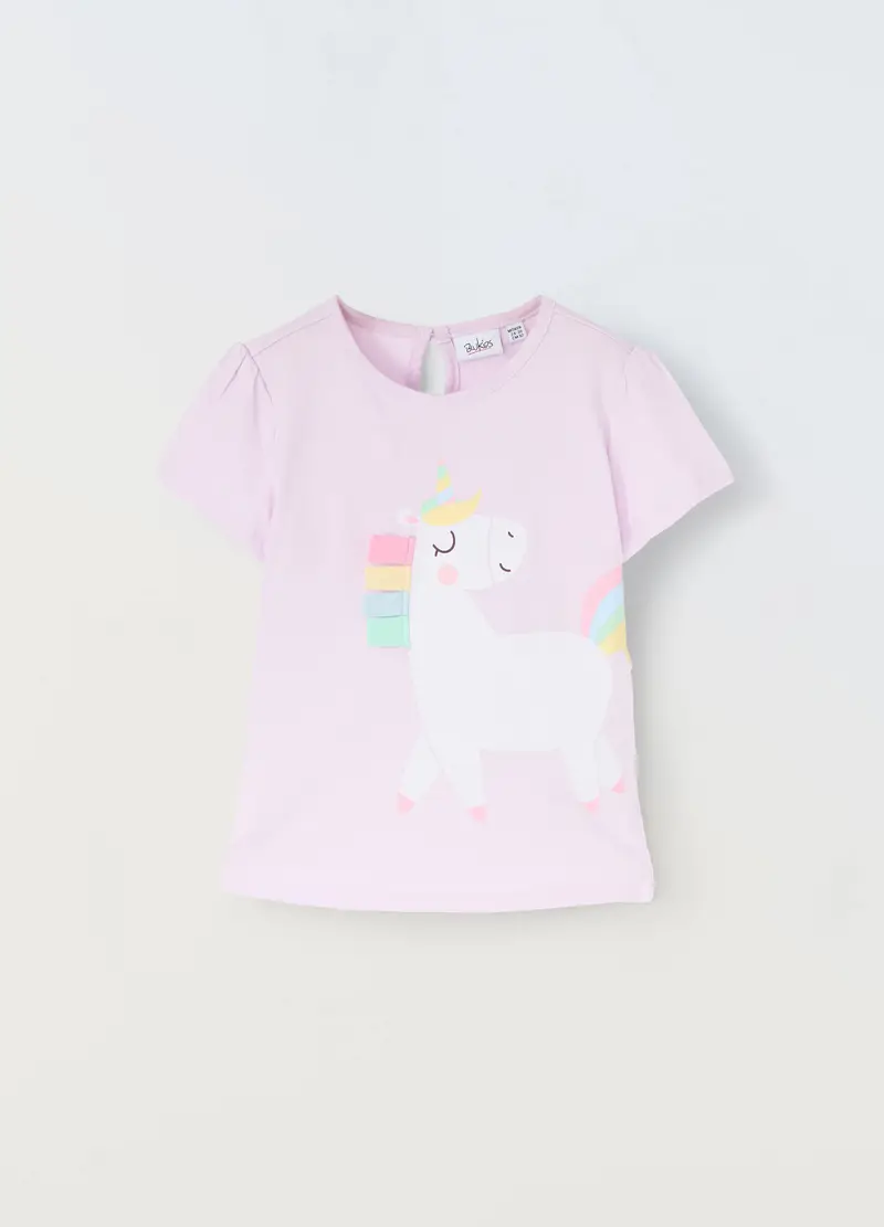 Blukids T-shirt Bambina Viola 1304777