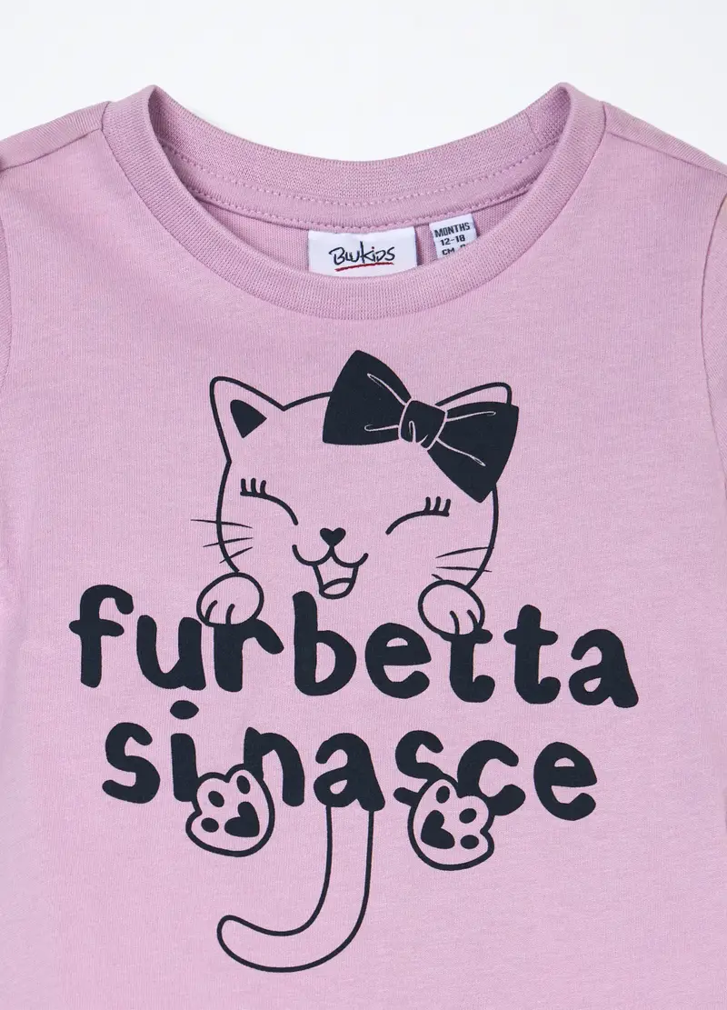 Blukids T-shirt Bambina Lilla 4252610 miniatura 3