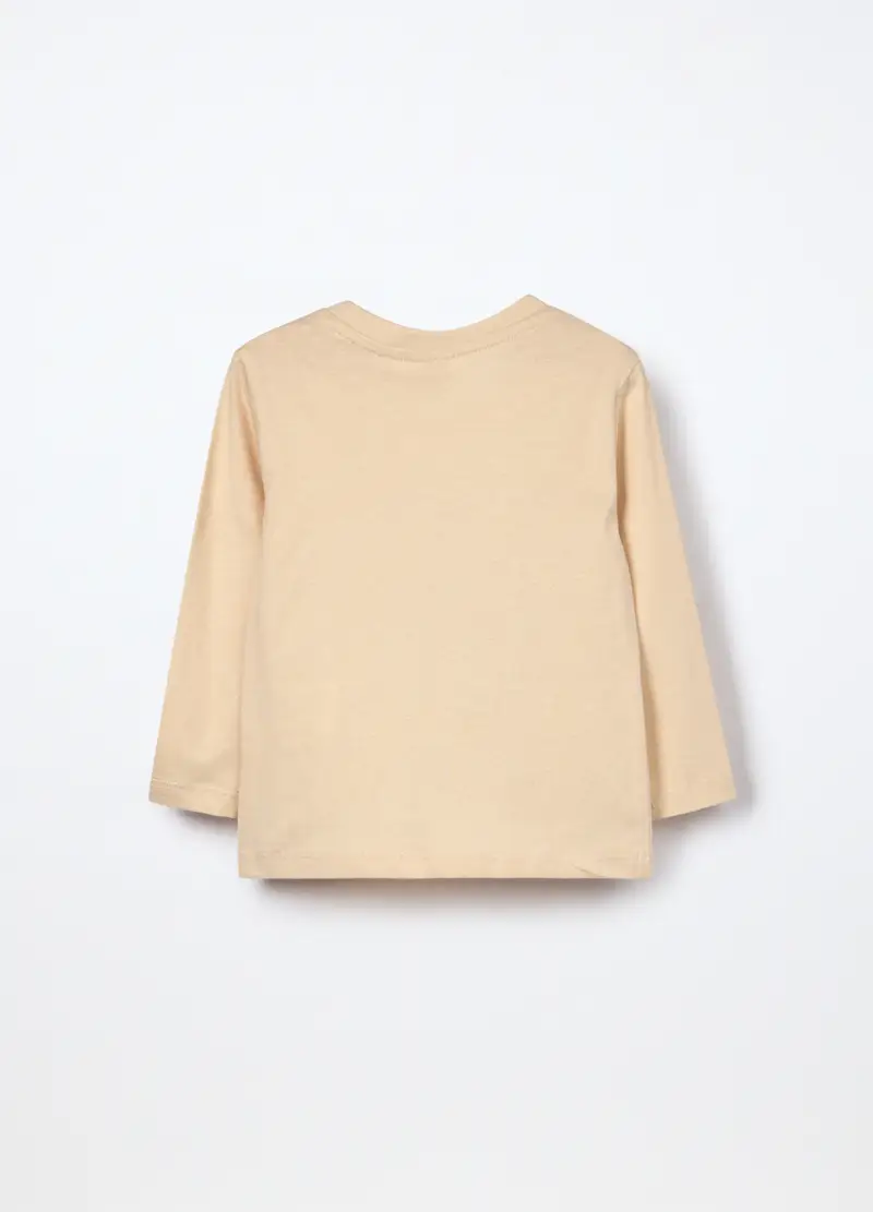 Blukids T-shirt Neonato Beige 4287248 miniatura 2