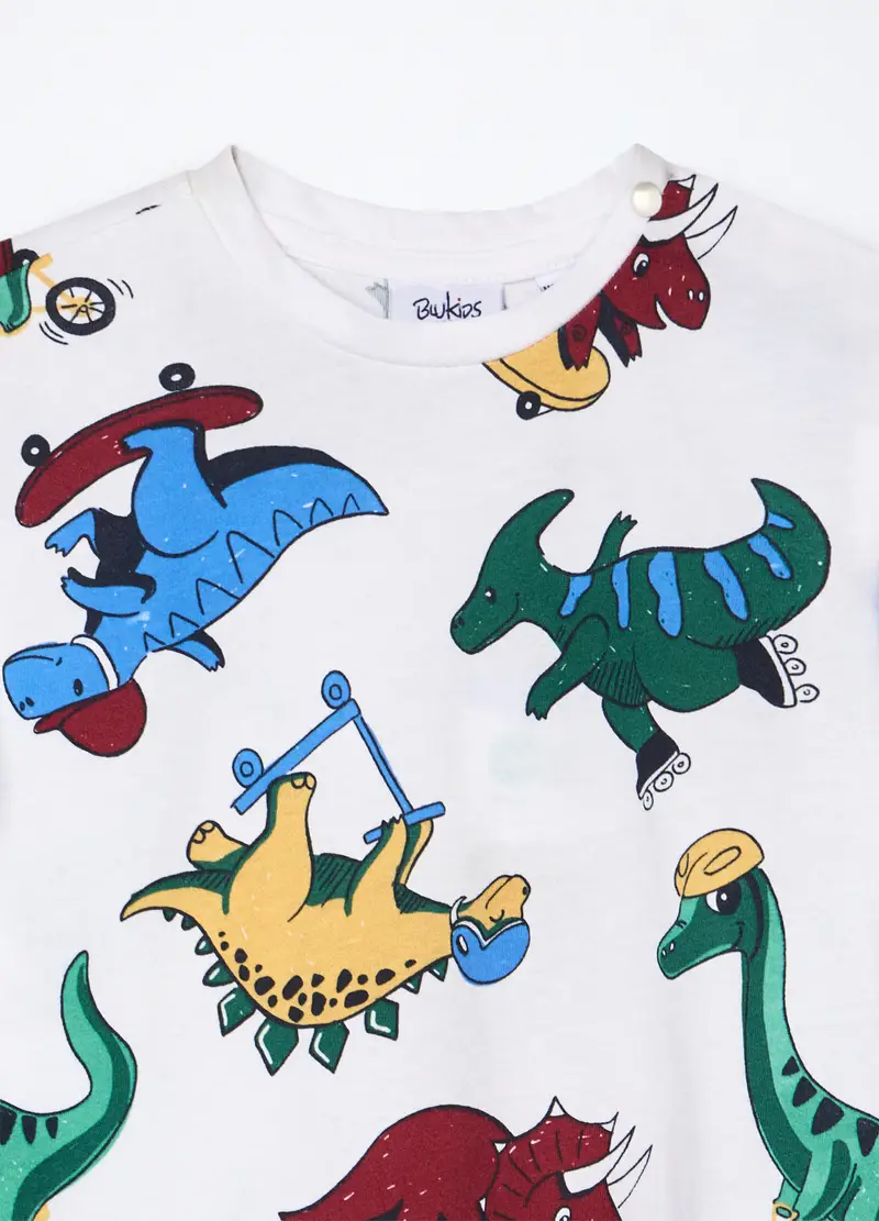 Blukids T-shirt Neonato Bianco 4254690 miniatura 3