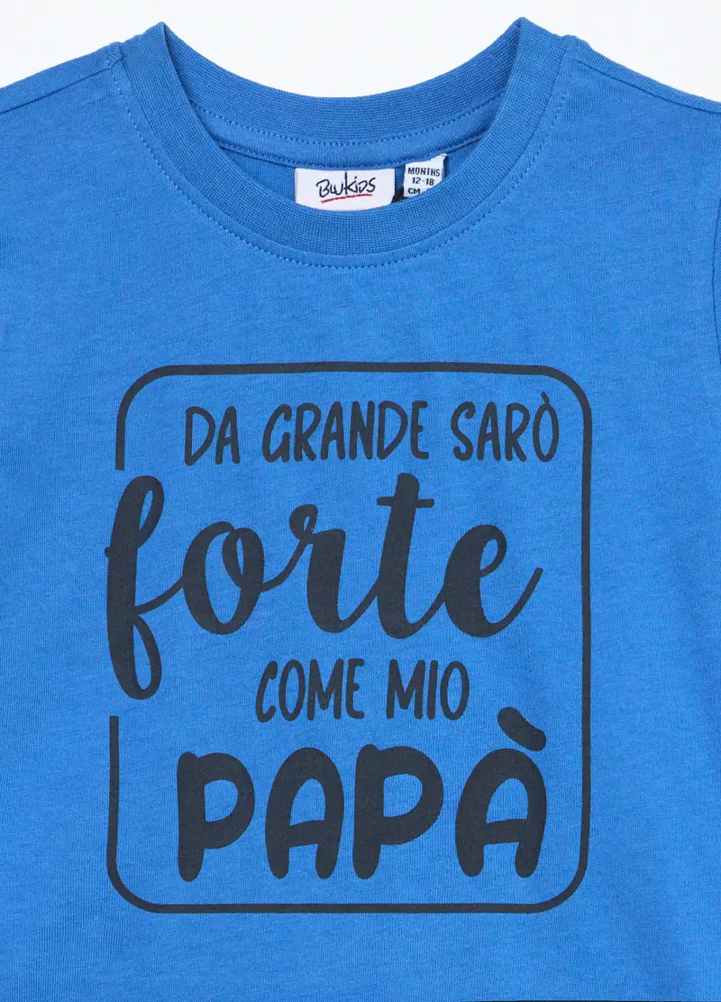 Blukids T-shirt Bambino Blu 982498 miniatura 2