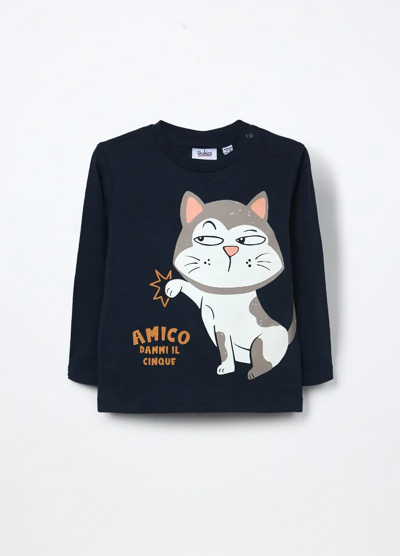 Blukids T-shirt Neonato Blu 2474286