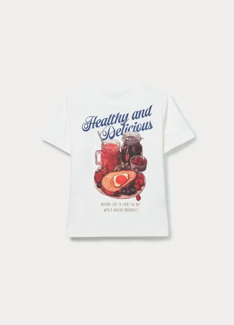 Blukids T-shirt Bambina Bianco 4221058 miniatura 2