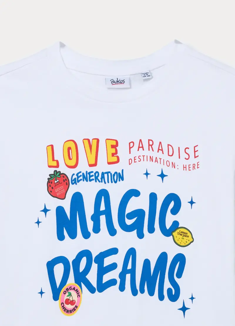 Blukids T-shirt Bambina Bianco 4222208 miniatura 3