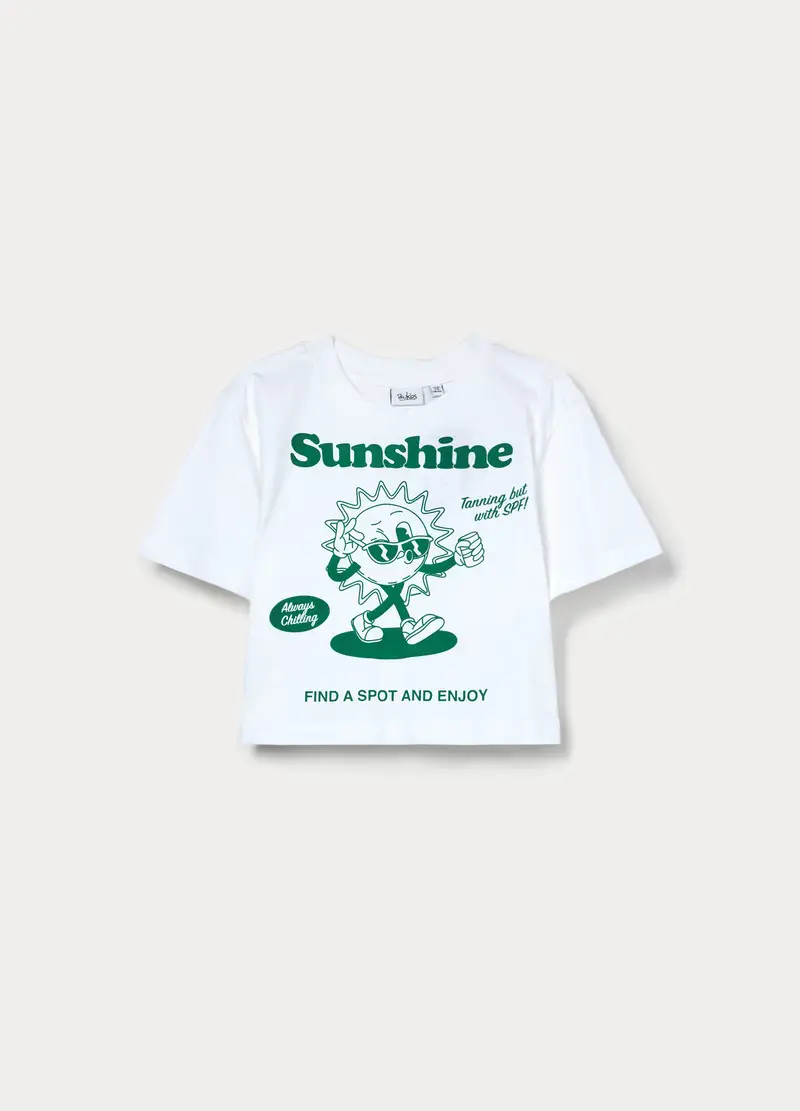 Blukids T-shirt Ragazza Bianco 4221403