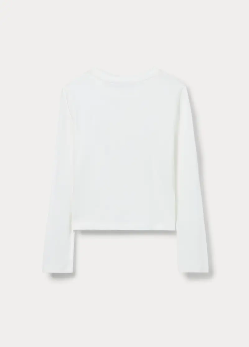 Blukids T-shirt Bambina Bianco 4222199 miniatura 2