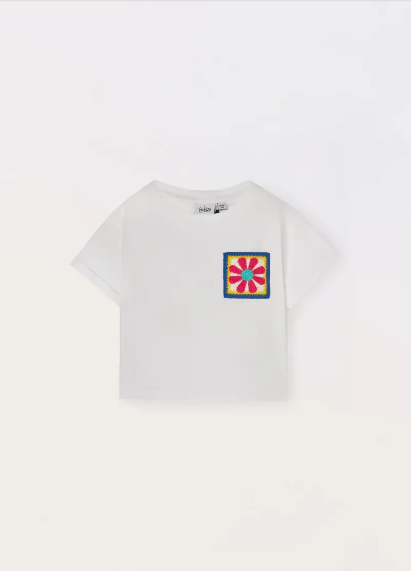 Blukids T-shirt Bambina Bianco 965126