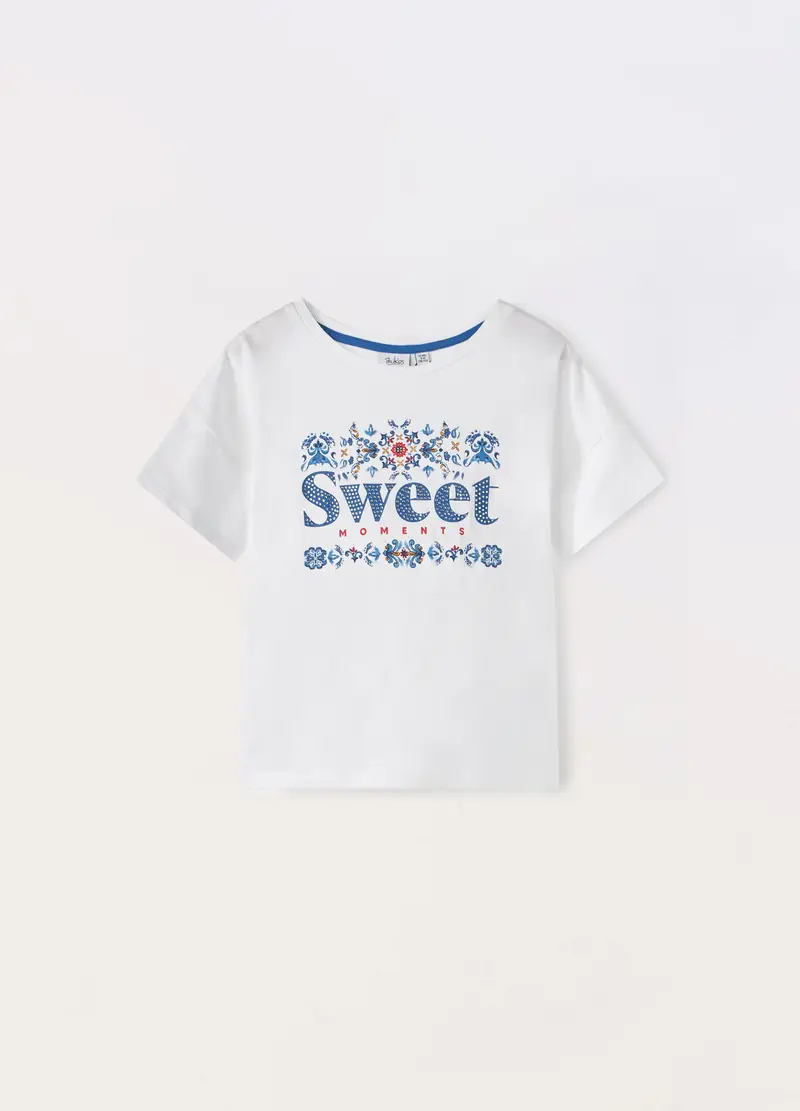 Blukids T-shirt Bambina Bianco 965514