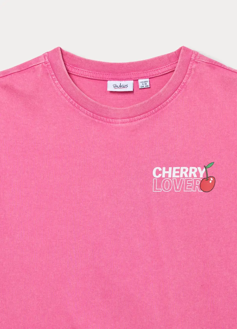 Blukids T-shirt Ragazza Rosso 4222207 miniatura 3