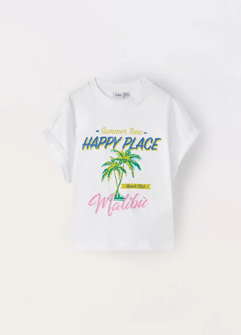 Blukids T-shirt Bambina Bianco 965259