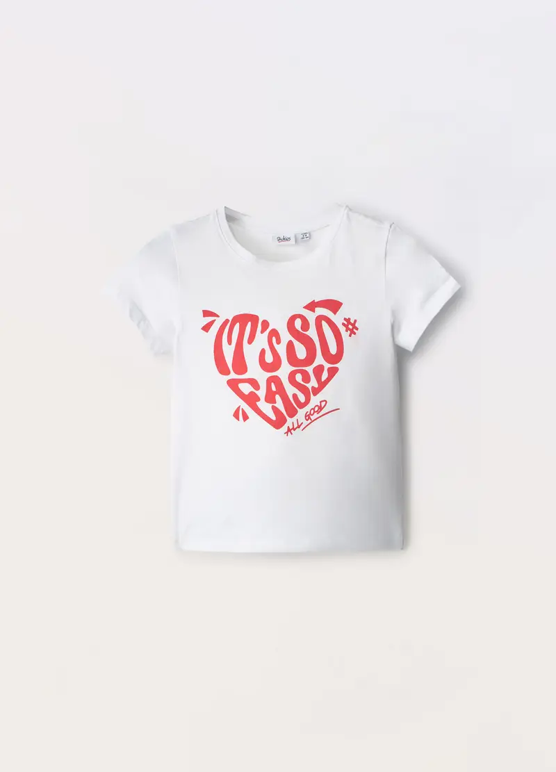 Blukids T-shirt Bambina Bianco 965517