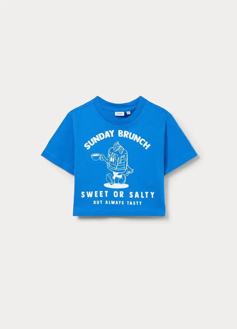 Blukids T-shirt Ragazza Blu 4221404