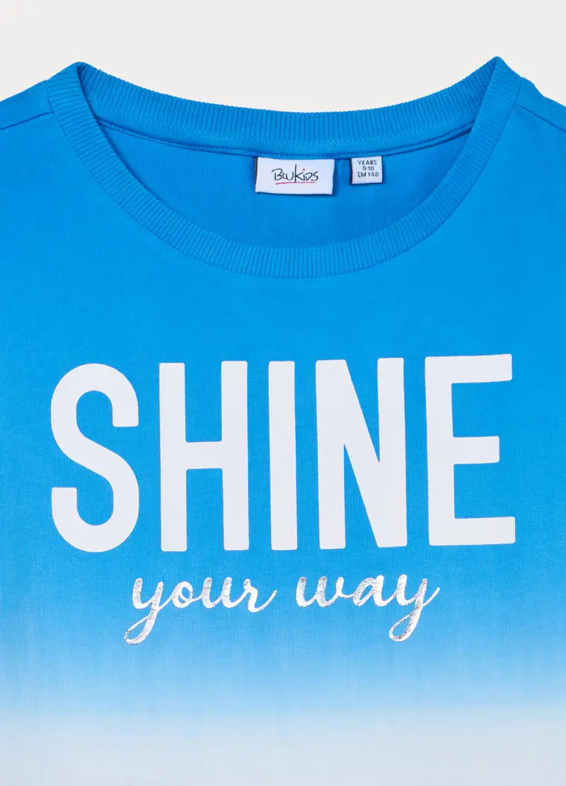 Blukids T-shirt Ragazza Blu 4320234 miniatura 3