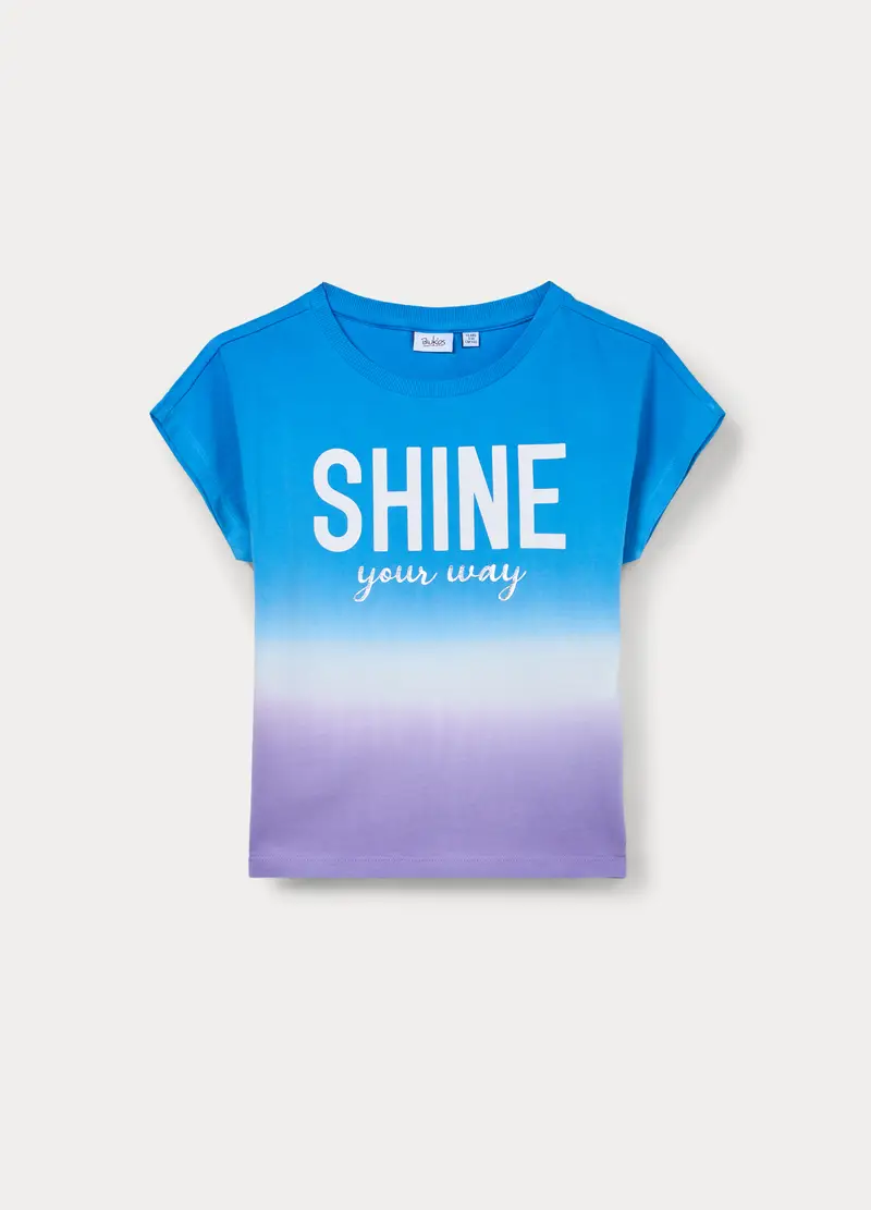 Blukids T-shirt Bambina Blu 4320234