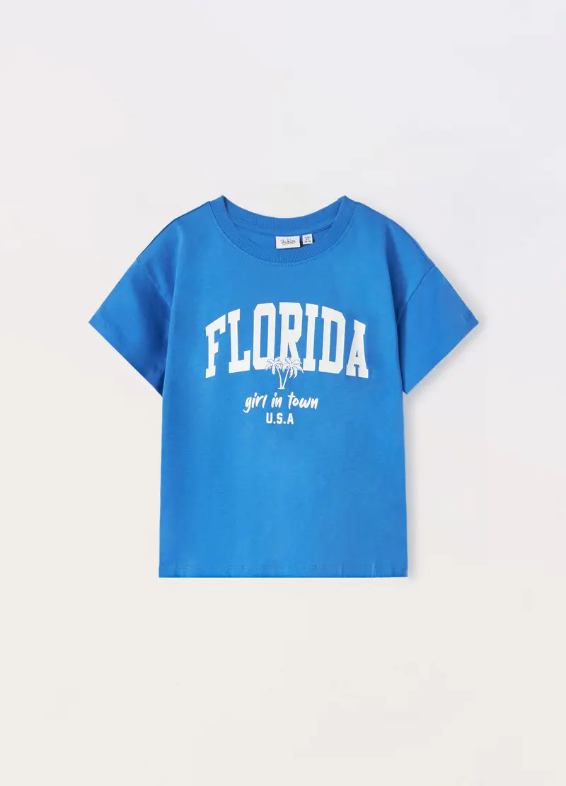 Blukids T-shirt Bambina Blu 965518