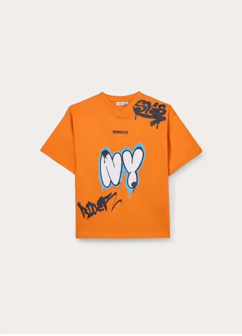 Blukids T-shirt Ragazzo Arancione 4318044