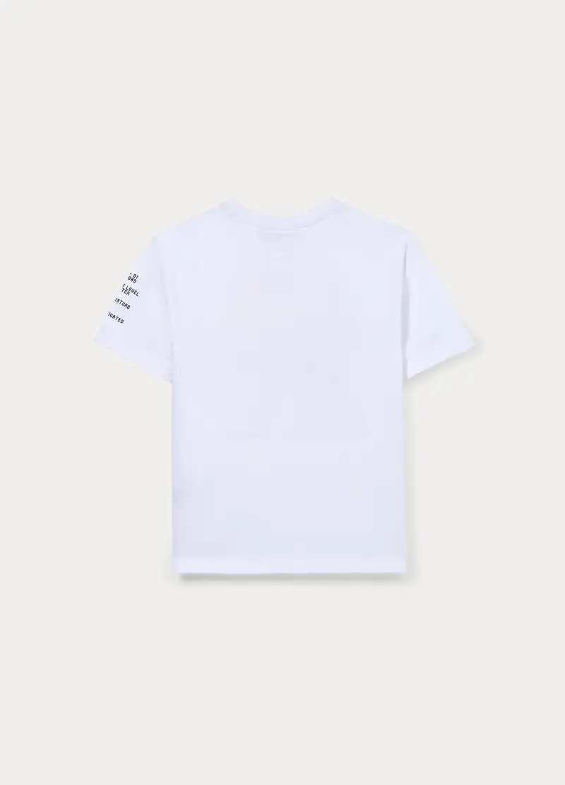 Blukids T-shirt Ragazzo Bianco 4318019 miniatura 2