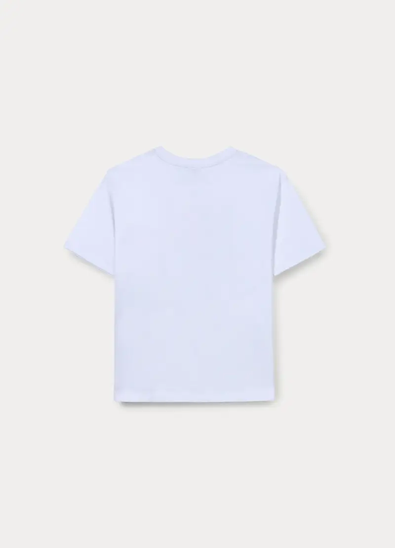 Blukids T-shirt Ragazzo Bianco 4318216 miniatura 2