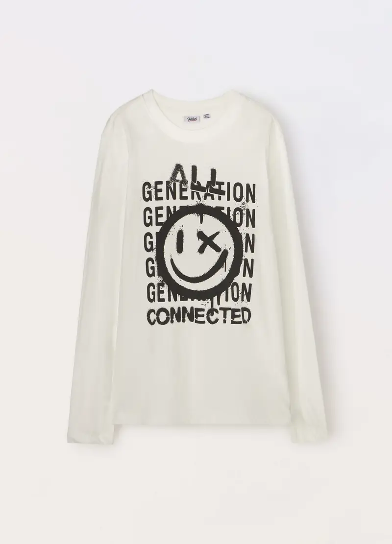 Blukids T-shirt Bambino Bianco 963675