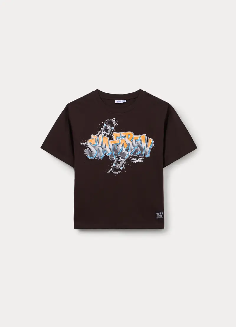 Blukids T-shirt Ragazzo Marrone 4318045