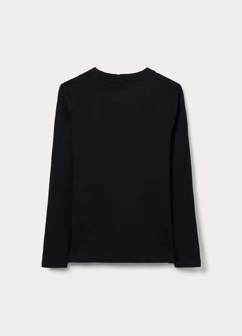 Blukids T-shirt Ragazzo Nero 4318259 miniatura 2