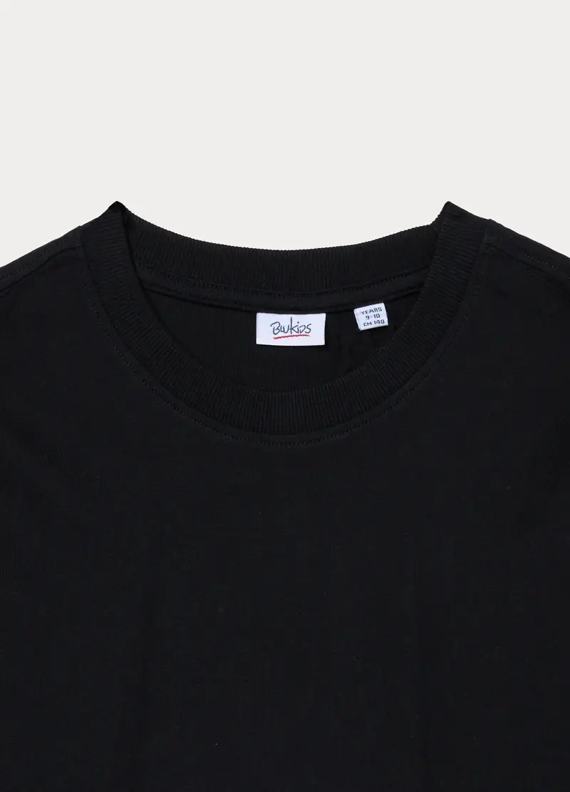 Blukids T-shirt Ragazzo Nero 4318259 miniatura 3