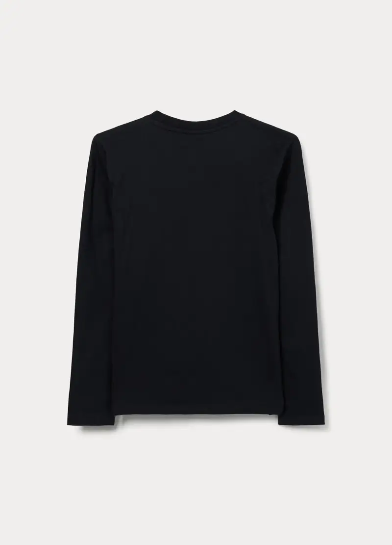 Blukids T-shirt Ragazzo Nero 4318053 miniatura 2