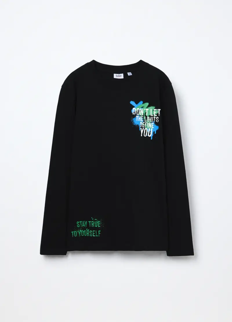 Blukids T-shirt Ragazzo Nero 1050067