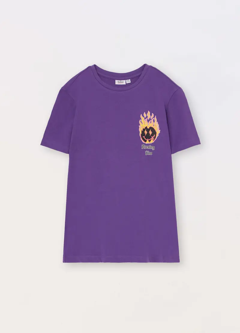 Blukids T-shirt Bambino Viola 964090