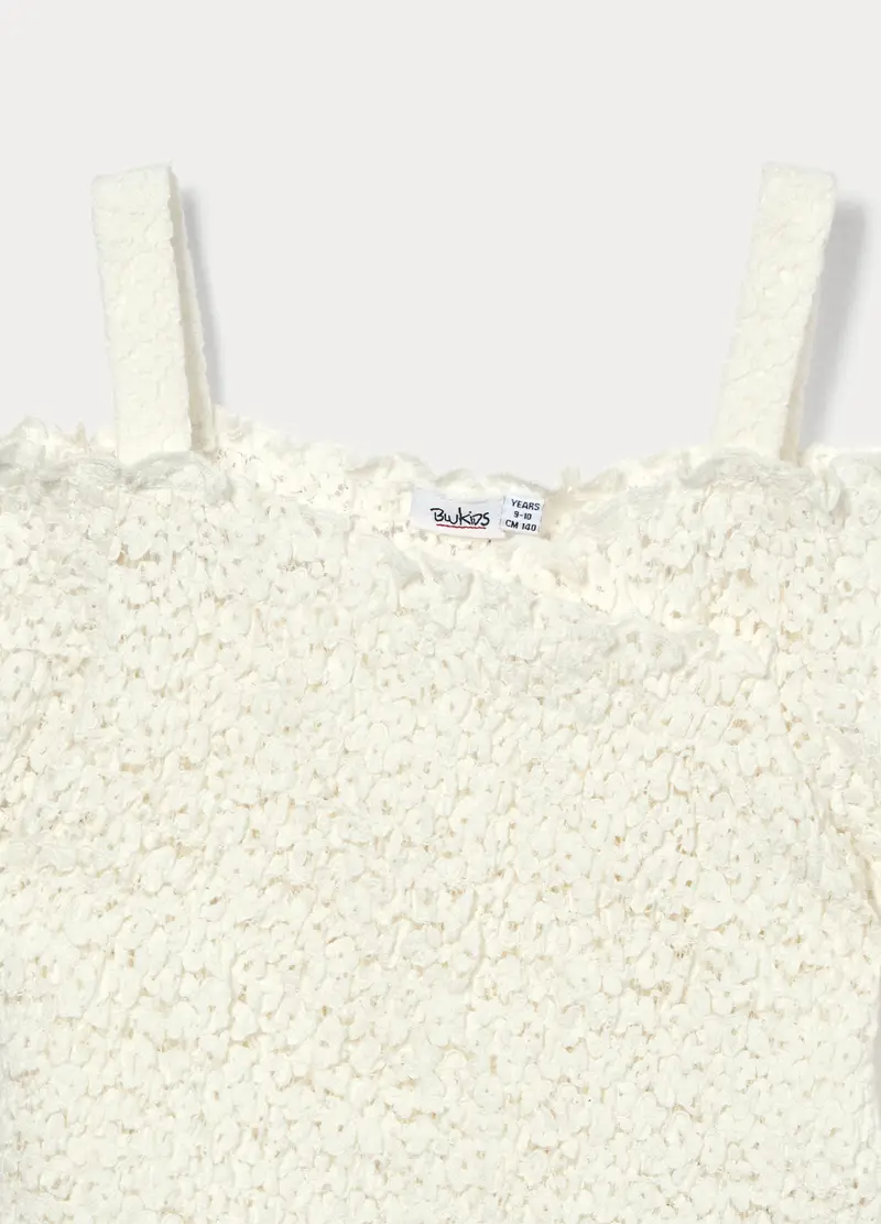 Blukids T-shirt Ragazza Bianco 4318373 miniatura 3