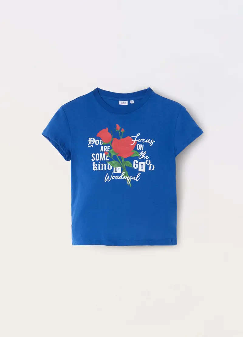 Blukids T-shirt Bambina Blu 965131
