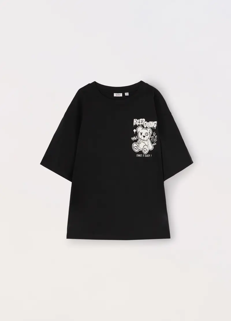 Blukids T-shirt Bambino Nero 964679