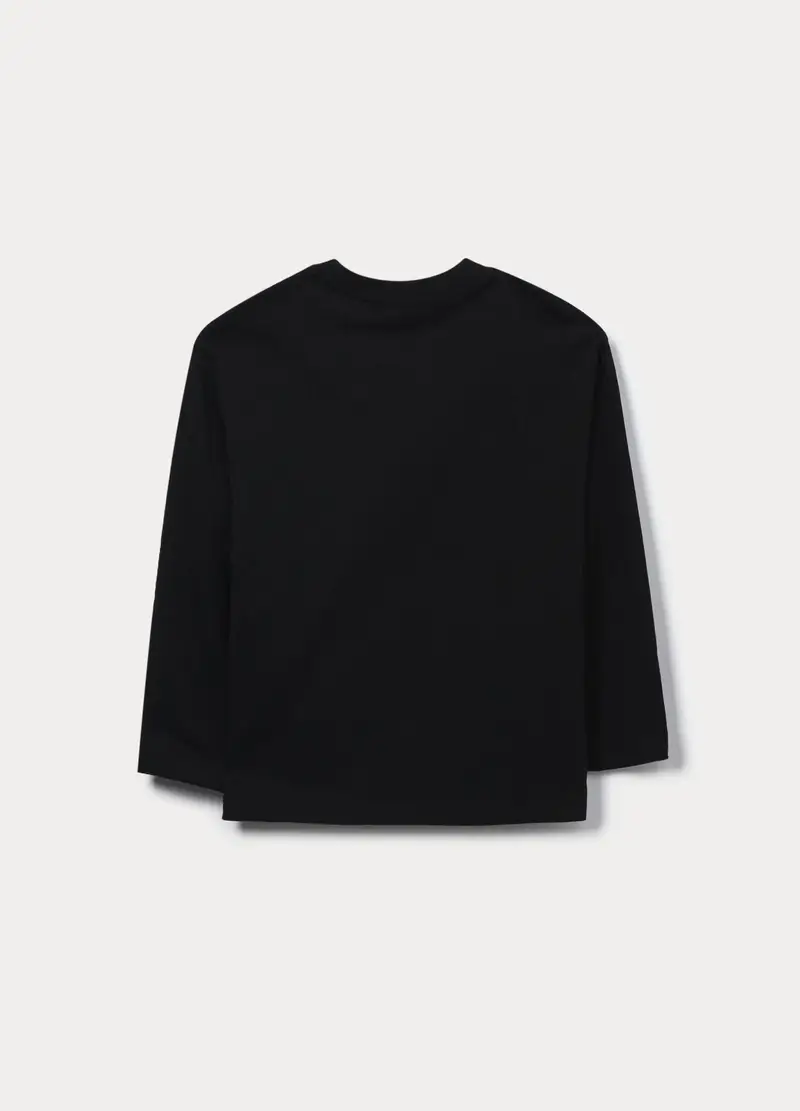 Blukids T-shirt Bambino Nero 4320160 miniatura 2