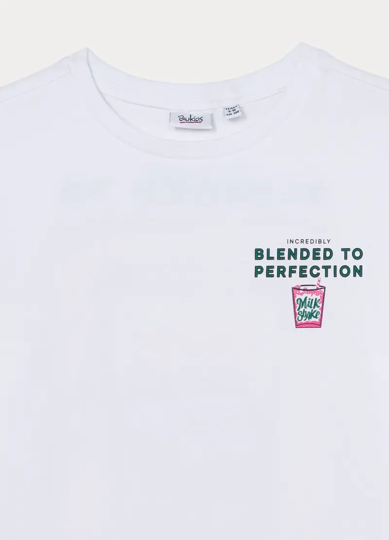 Blukids T-shirt Ragazza Bianco 4320230 miniatura 3